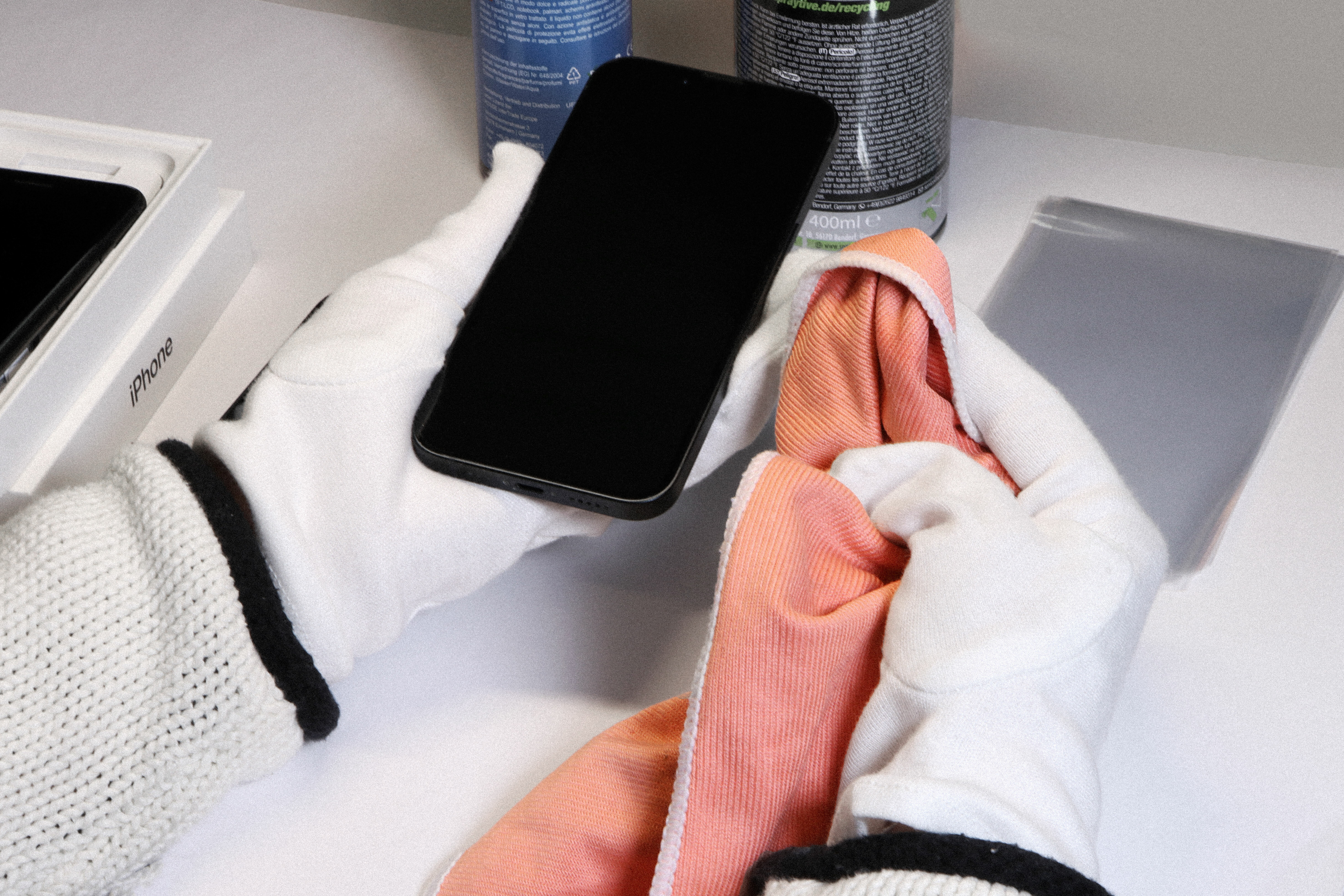 Eingangsprüfung & Reinigung