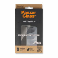PanzerGlass Displayschutz Classic Fit Apple iPhone 15 Pro...