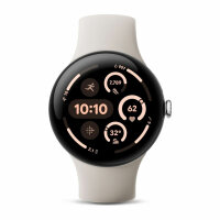 Google Pixel Watch 3 45mm Wi-Fi Polished Silver...