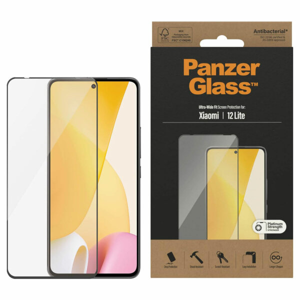 PanzerGlass Screen Protection for Xiaomi 12 Lite Neu