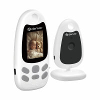 Denver BC-250 Babycam mit Monitor 2,4 GHz White Neuwertig
