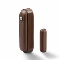 LUPUS Fenster-/ Türkontakt V2 (braun) Brown Neu