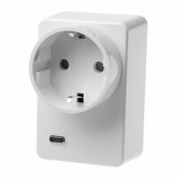 LUPUS Funksteckdose mit Stromzähler und ZigBee...