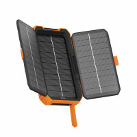 Xtorm Rugged Solar Powerbank 10.000 Black, Orange Neu