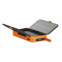 Xtorm Rugged Solar Powerbank 10.000 Black, Orange Neu