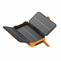 Xtorm Rugged Solar Powerbank 10.000 Black, Orange Neu
