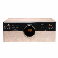 Denver MRD-180 Retro-Musikcenter mit Plattenspieler, DAB,...