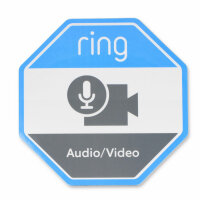 Ring Ring Sicherheitsaufkleber für Fenster Neu